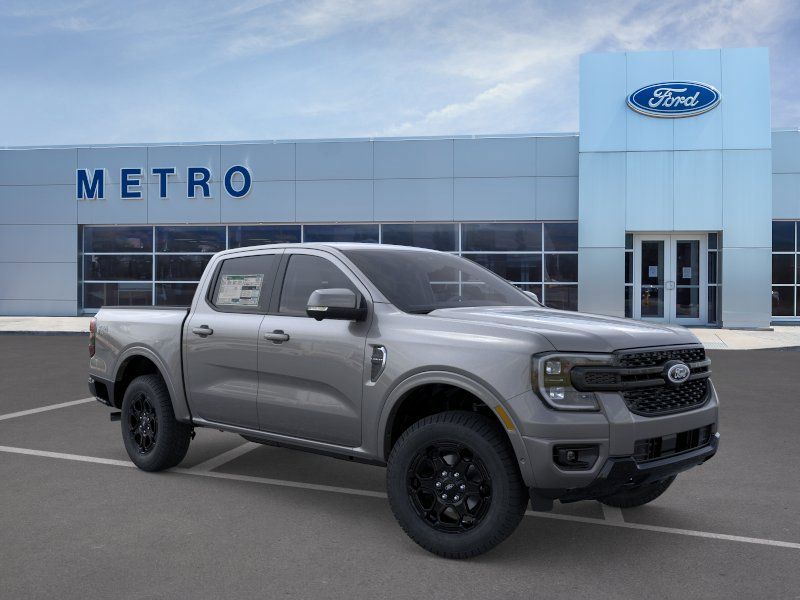 Carbonized Gray Metallic 2025 Ford Ranger Pickup Truck Four-Wheel Drive Automatic