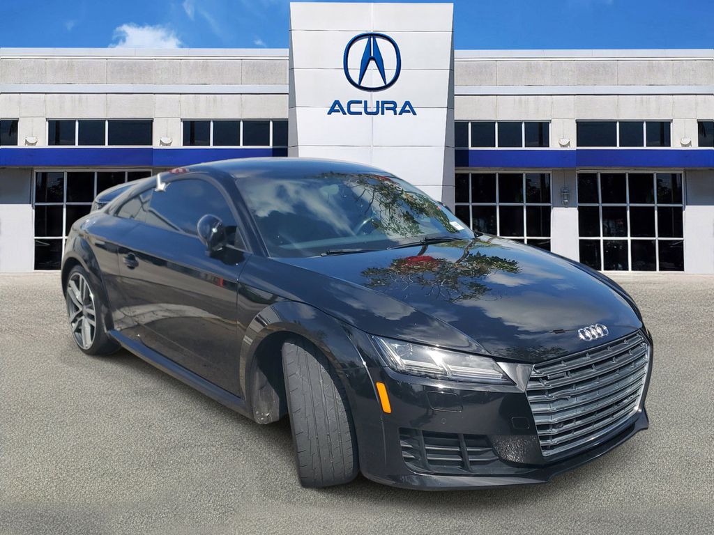 Brilliant Black/Black Roof 2016 Audi TT 2.0T quattro Coupe AWD Coupe All-Wheel Drive 6-Speed Automatic