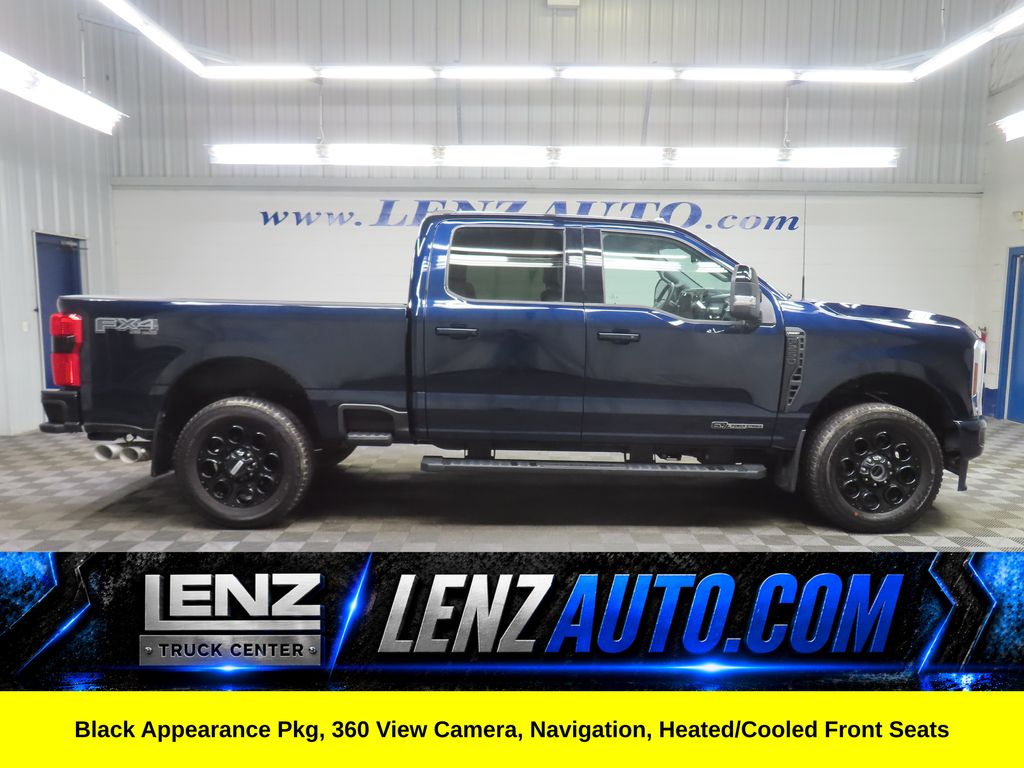 Antimatter Blue Metallic 2025 Ford F-250 Super Duty Pickup Truck Four-Wheel Drive Automatic
