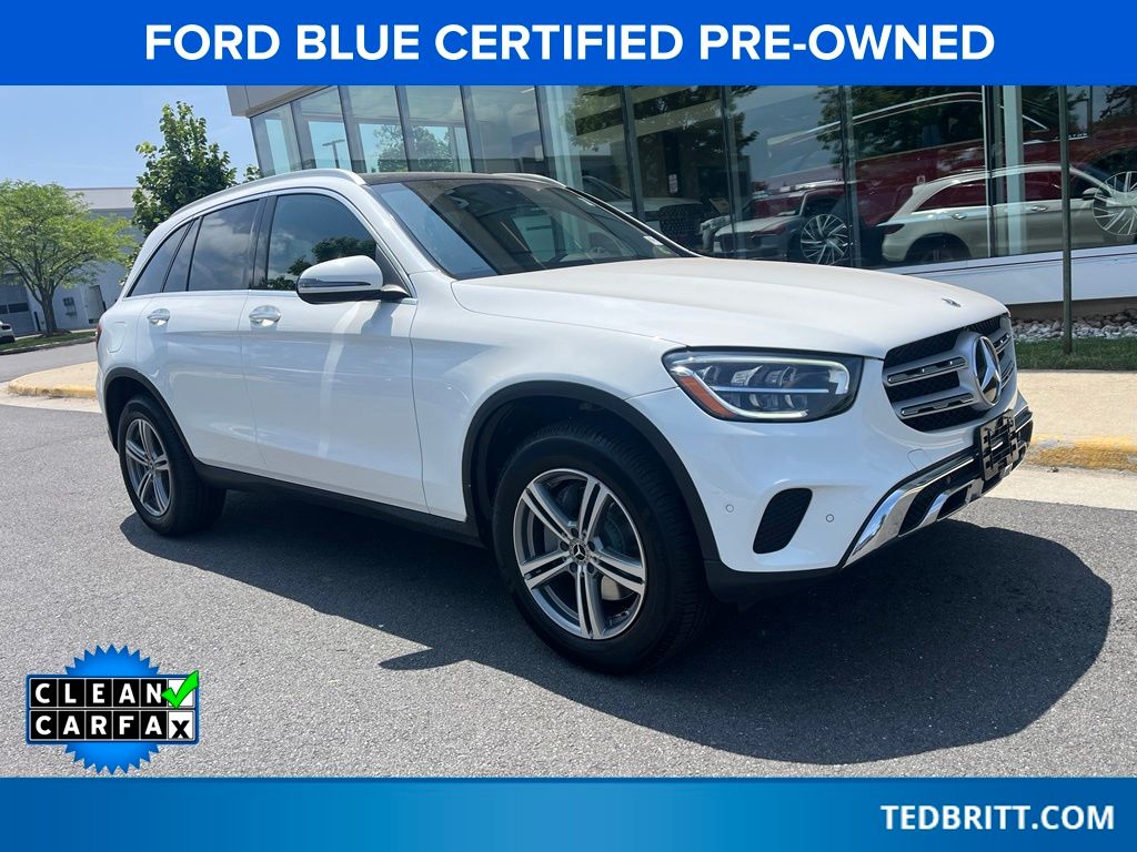 Polar White 2021 Mercedes-Benz GLC 300 SUV 4MATIC SUV / Crossover All-Wheel Drive 9-Speed Automatic