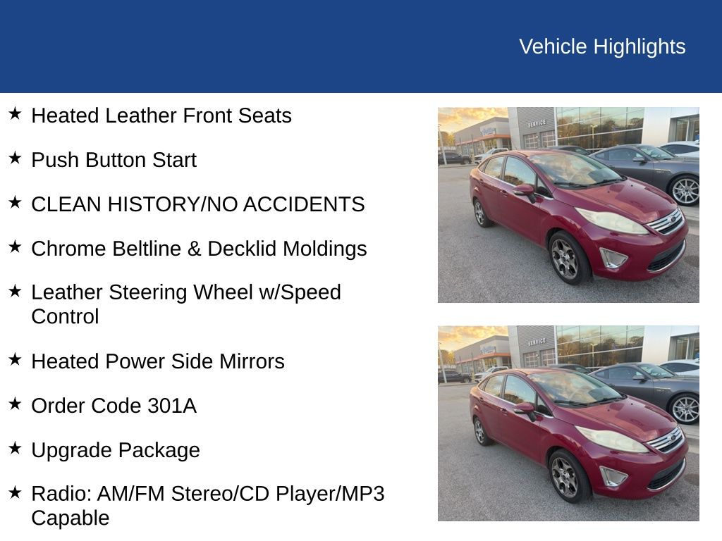 2011 Ford Fiesta SEL