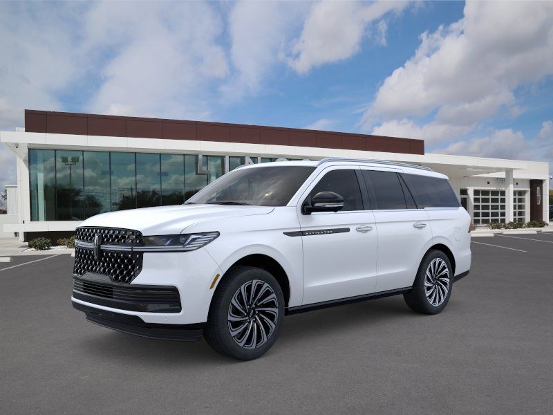 Pristine White Metallic Tri-Coat 2025 Lincoln Navigator Black Label 4WD SUV / Crossover Four-Wheel Drive Automatic