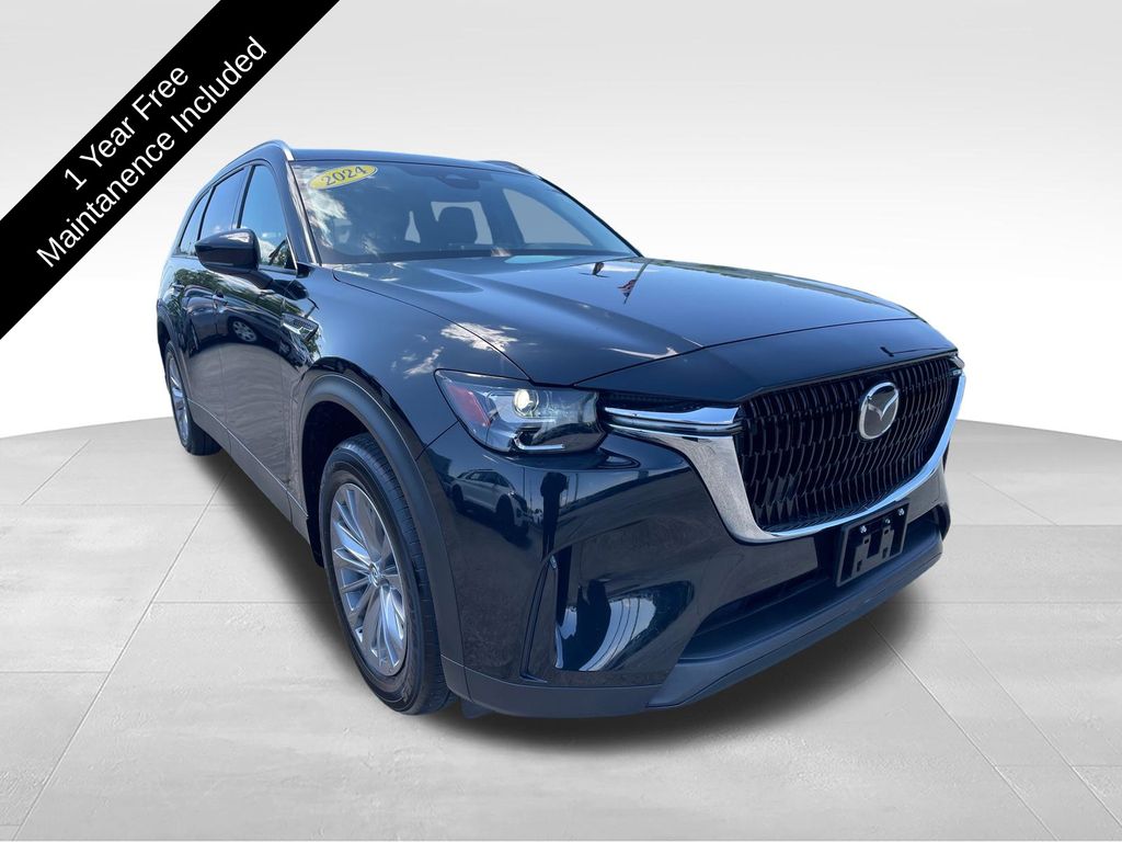 Jet Black Mica 2024 Mazda CX-90 PHEV Preferred AWD SUV / Crossover All-Wheel Drive 8-Speed Automatic