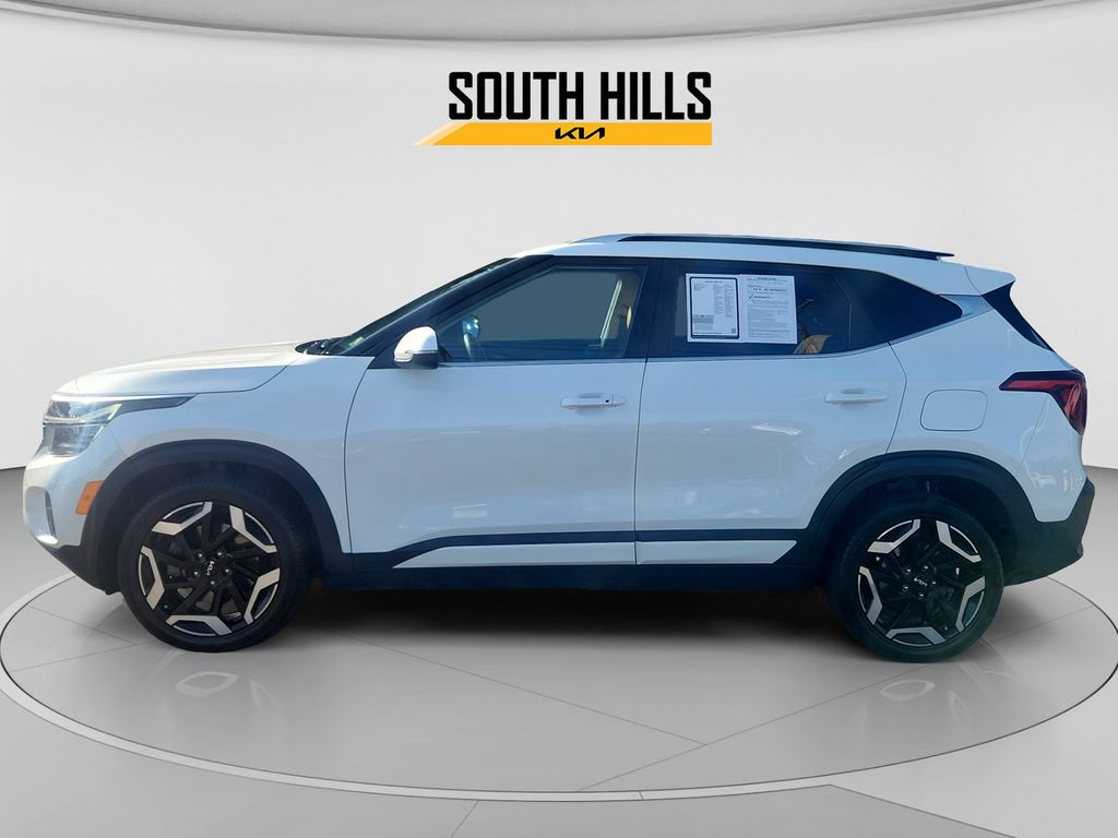 2024 Kia Seltos SX White at South Hills Kia