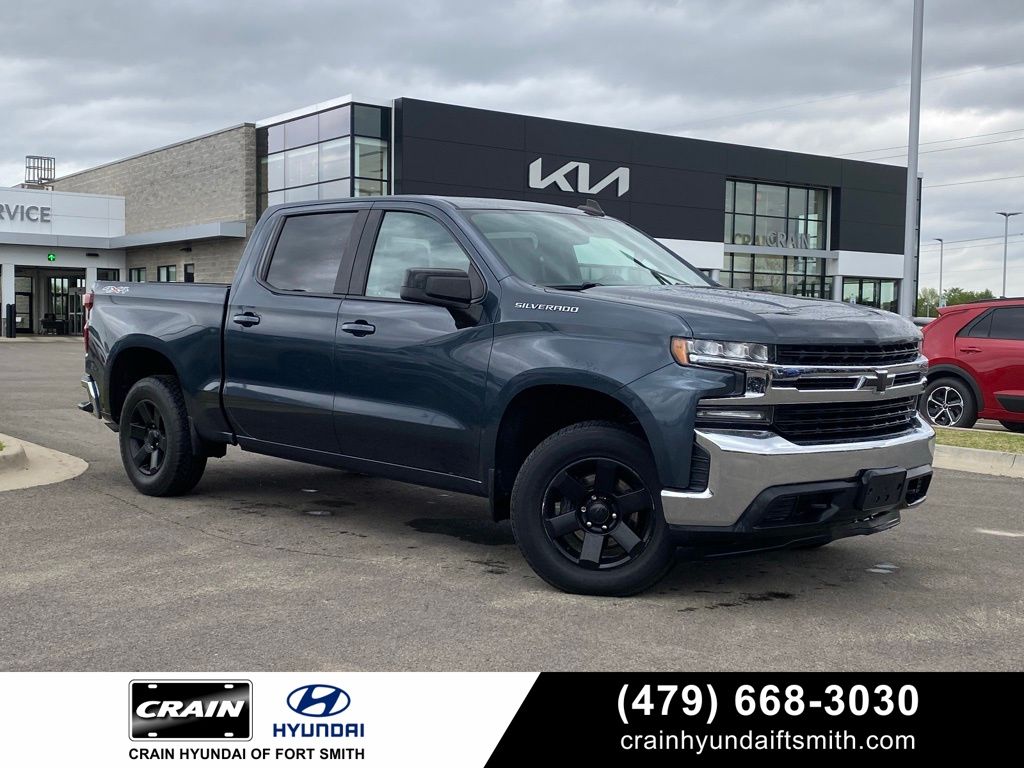Gray Metallic 2020 Chevrolet Silverado 1500 Pickup Truck Four-Wheel Drive 8-Speed Automatic