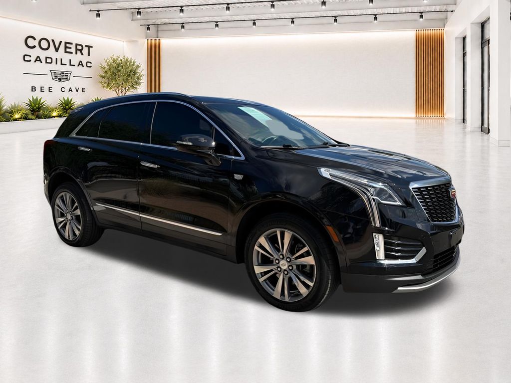 Black Metallic 2023 Cadillac XT5 SUV / Crossover Four-Wheel Drive 9-Speed Automatic