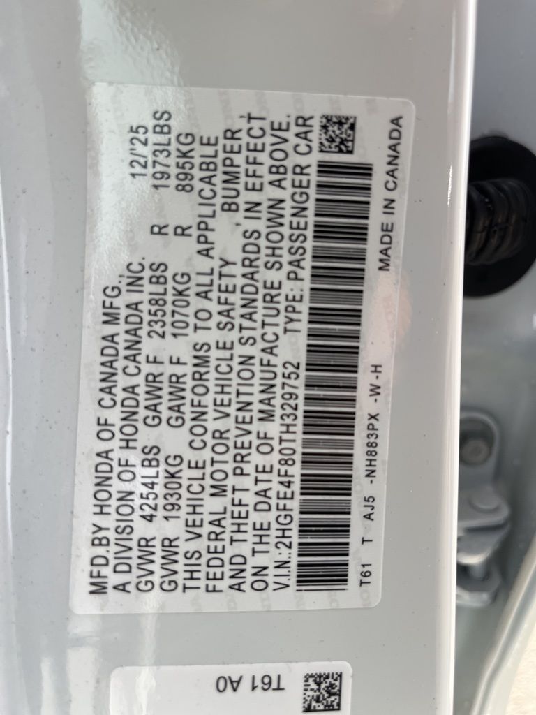 Thumbnail: 2026 Honda Civic - 5