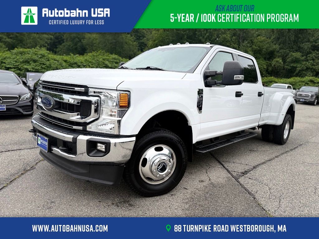 Oxford White 2020 Ford F-350 Super Duty Pickup Truck Four-Wheel Drive Automatic