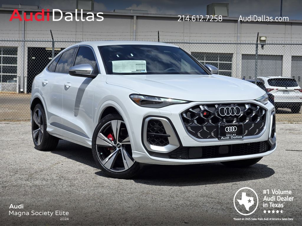 Glacier White 2026 Audi SQ5 Sportback quattro Premium Plus TFSI Sedan All-Wheel Drive 7-Speed Automatic