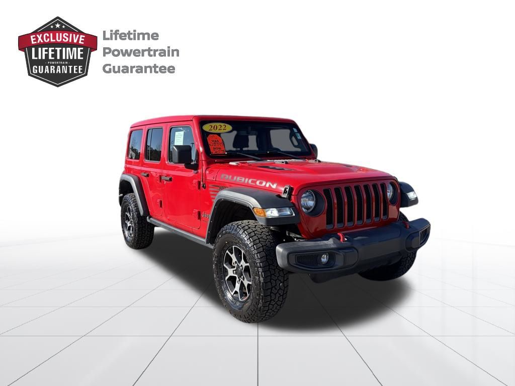 2022 Jeep Wrangler Unlimited Rubicon Red at Bob Mills Chevrolet