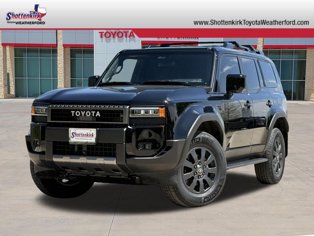 Black 2026 Toyota Land Cruiser 4WD SUV / Crossover Four-Wheel Drive 8-Speed Automatic