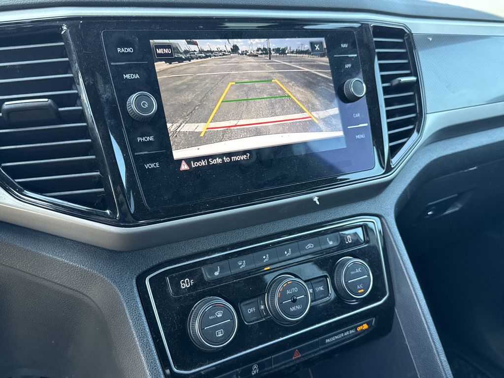 2020 Volkswagen Atlas Cross Sport 2.0T SEL White at DeMontrond Auto Country
