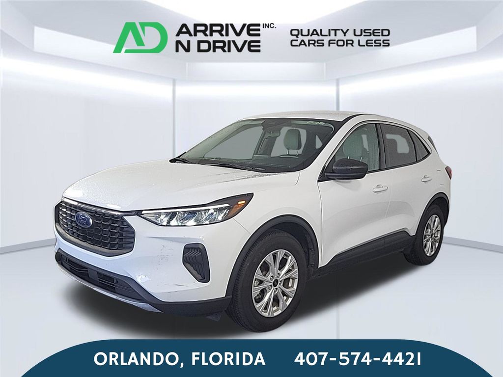 Oxford White 2024 Ford Escape SUV / Crossover Front-Wheel Drive 8-Speed Automatic