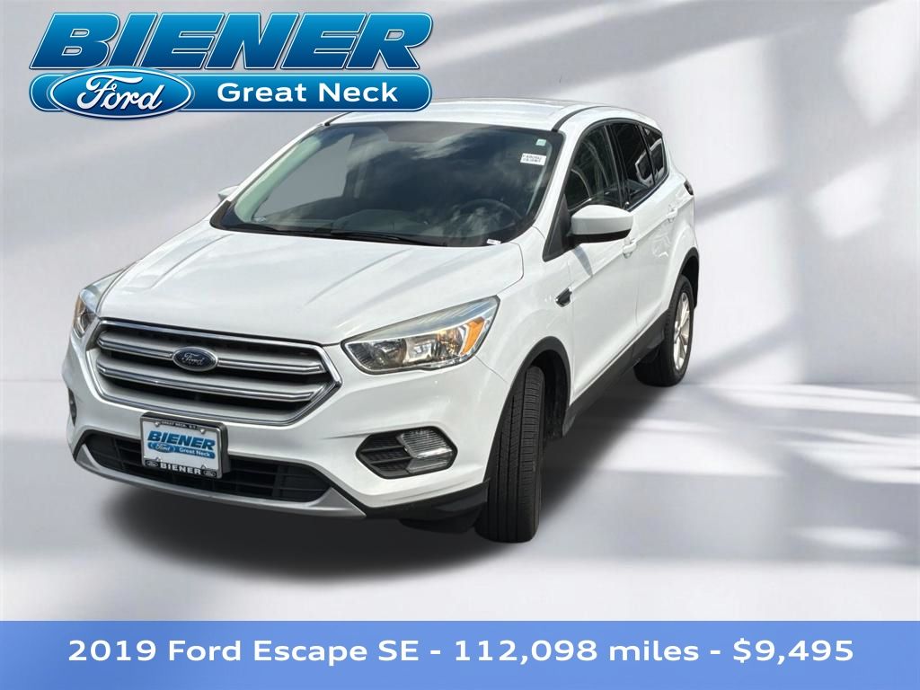Oxford White 2019 Ford Escape SUV / Crossover All-Wheel Drive 6-Speed Automatic