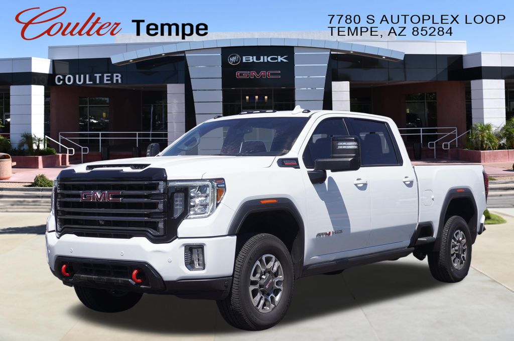 Summit White 2023 GMC Sierra 3500HD Pickup Truck Four-Wheel Drive Automatic