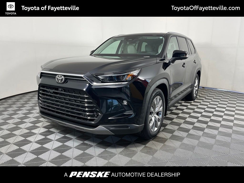 Midnight Black Metallic 2026 Toyota Grand Highlander Hybrid SUV / Crossover All-Wheel Drive Continuously Variable Transmission