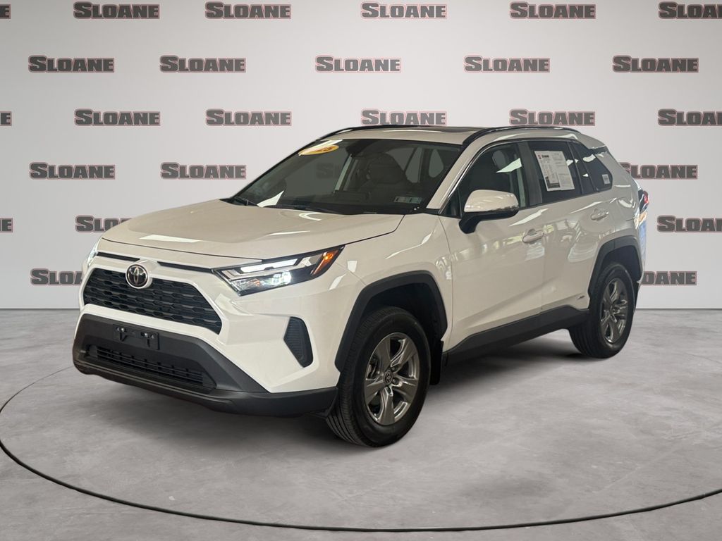 Ice Cap 2025 Toyota RAV4 Hybrid XLE AWD SUV / Crossover All-Wheel Drive Continuously Variable Transmission