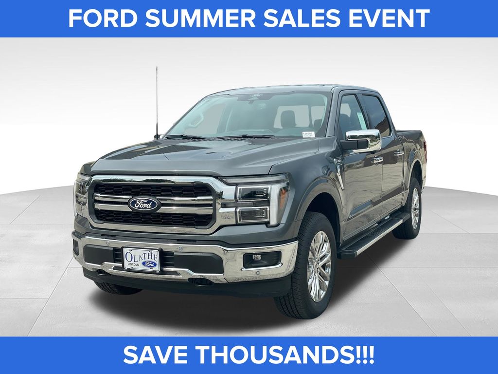 Carbonized Gray Metallic 2026 Ford F-150 Pickup Truck Four-Wheel Drive Automatic