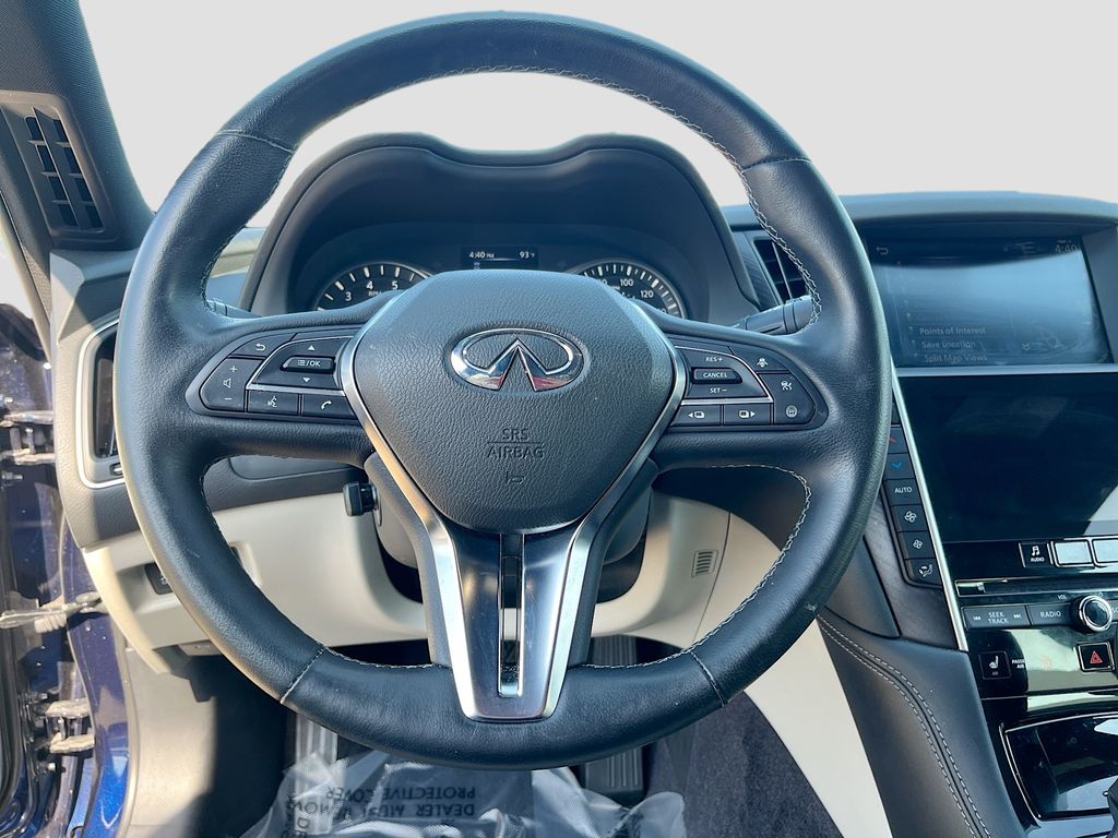 2024 INFINITI Q50 SENSORY Blue at AutoSavvy Houston Southwest