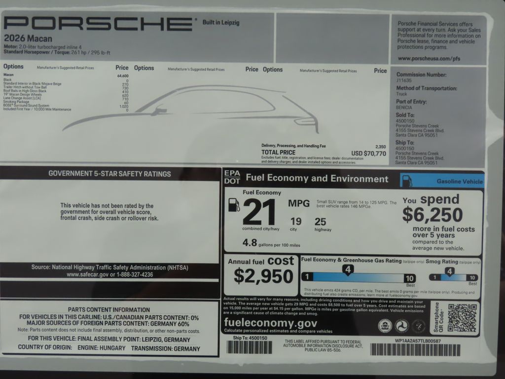 Thumbnail: 2026 Porsche Macan - 14