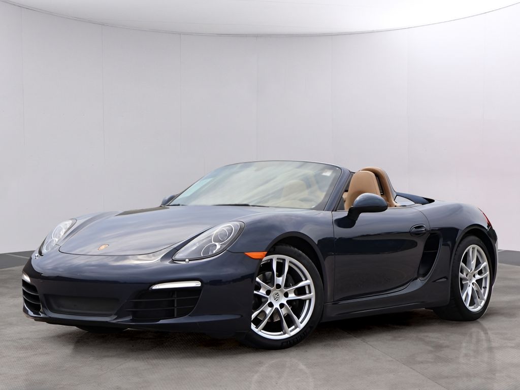 Dark Blue Metallic 2016 Porsche Boxster Convertible  7-Speed Automatic
