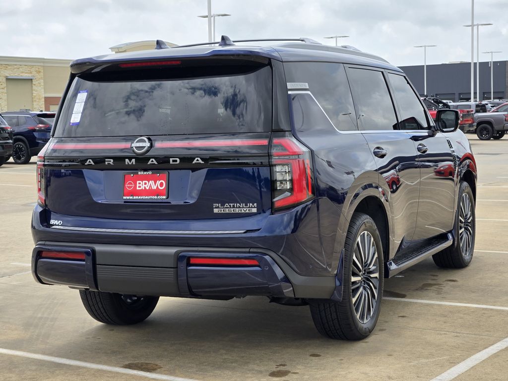 2026 Nissan Armada Platinum Reserve Blue at Bravo Nissan