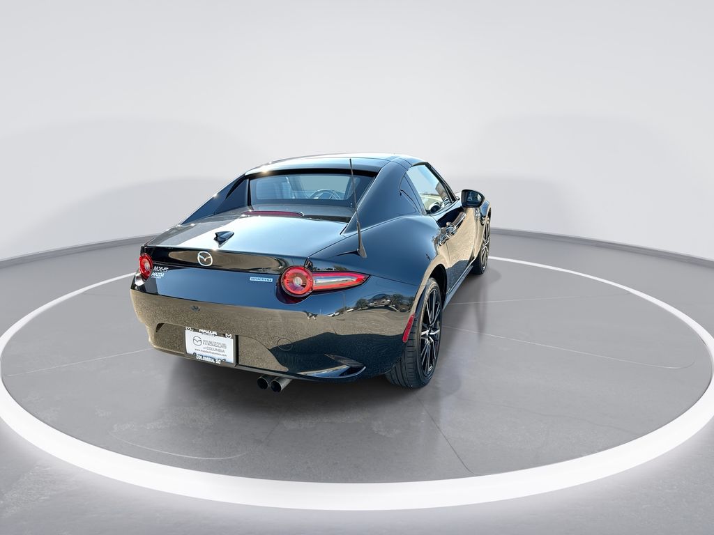 2024 Mazda MX-5 Miata RF Grand Touring Black at Stokes Mazda