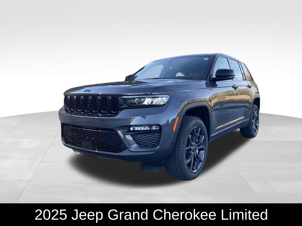 Gray Metallic 2025 Jeep Grand Cherokee SUV / Crossover Four-Wheel Drive 8-Speed Automatic