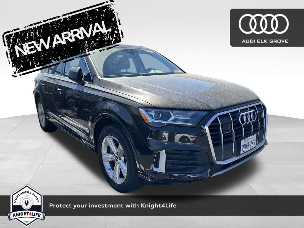 Brown Metallic 2023 Audi Q7 SUV / Crossover All-Wheel Drive 8-Speed Automatic