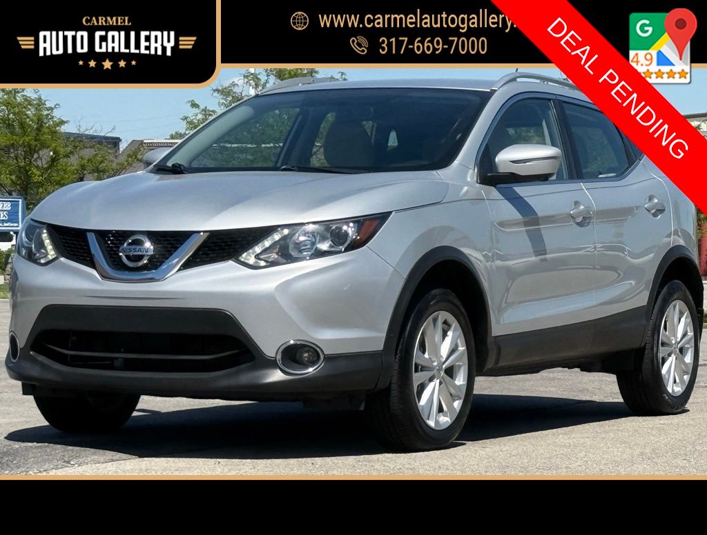 Brilliant Silver 2018 Nissan Rogue Sport SUV / Crossover Front-Wheel Drive Continuously Variable Transmission