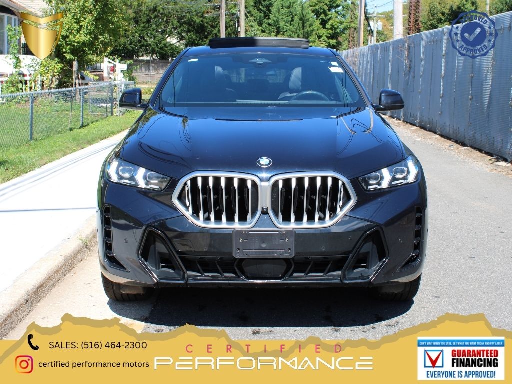 Carbon Black Metallic 2025 BMW X6 SUV / Crossover All-Wheel Drive 8-Speed Automatic