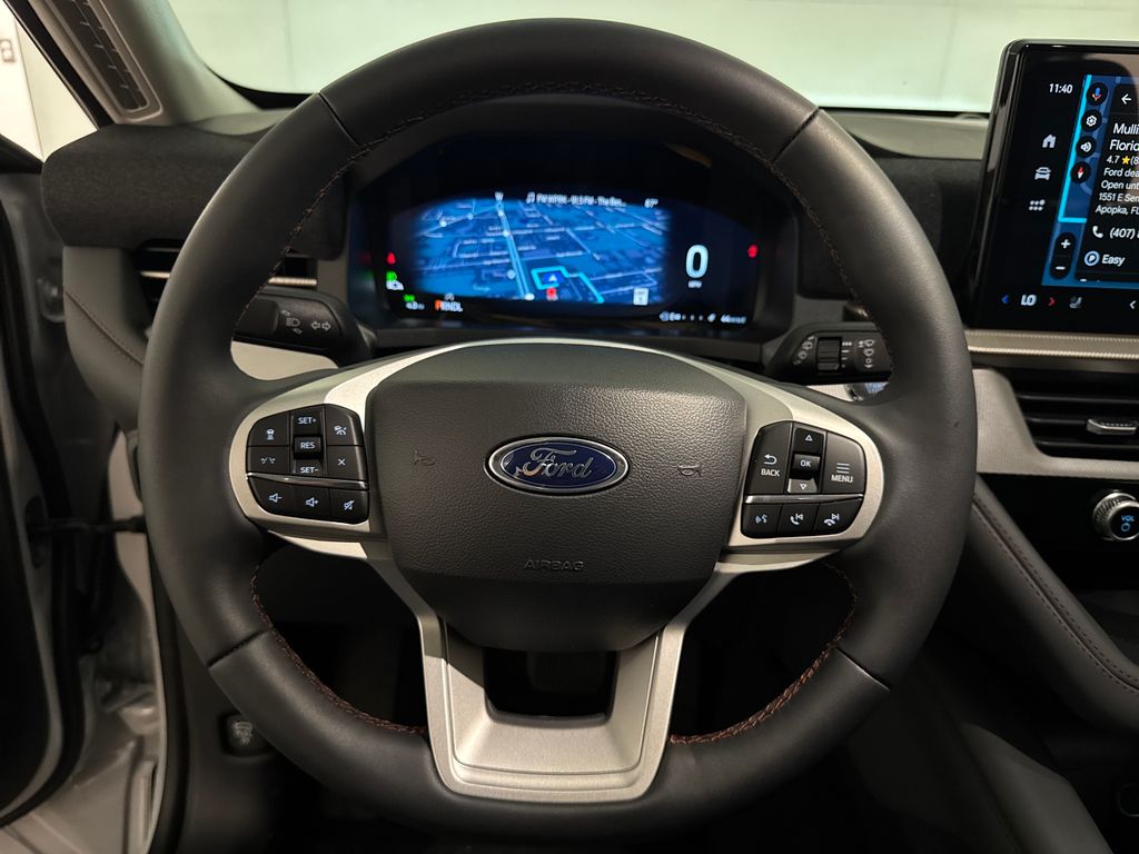 2026 Space White Metallic Ford Explorer Active RWD SUV