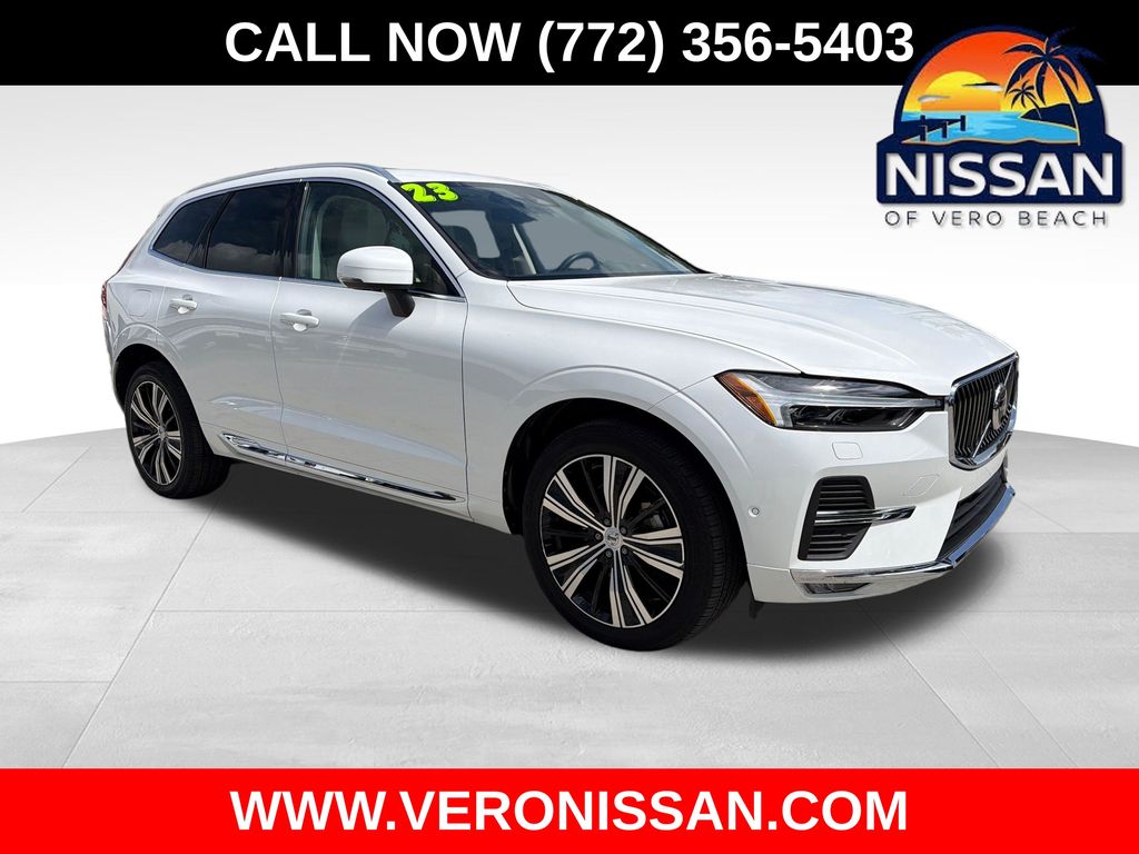 Crystal White 2023 Volvo XC60 B5 Plus Bright Theme AWD SUV / Crossover All-Wheel Drive Automatic