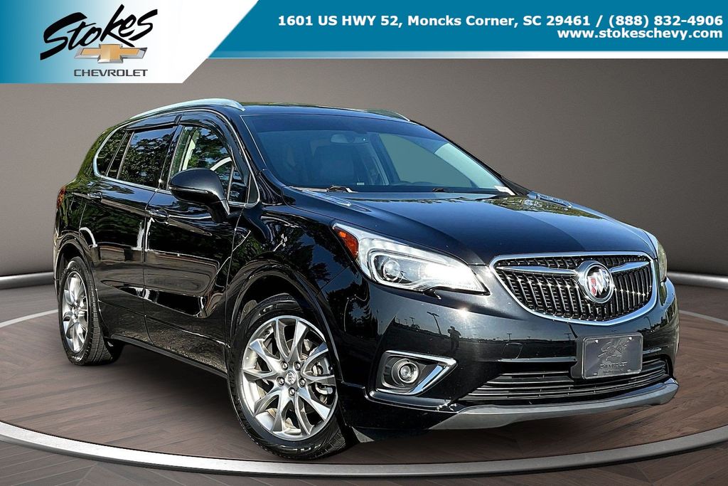 Black (Ebony Twilight Metallic) 2020 Buick Envision SUV / Crossover Front-Wheel Drive 6-Speed Automatic