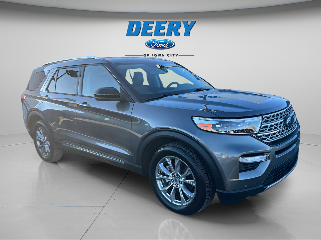 Gray Metallic 2021 Ford Explorer Limited AWD SUV / Crossover All-Wheel Drive 10-Speed Automatic