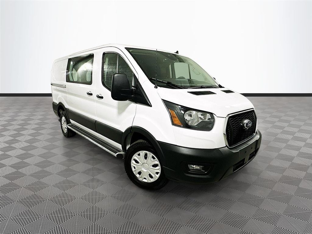 Oxford White 2025 Ford Transit Cargo 250 Low Roof RWD Van Rear-Wheel Drive