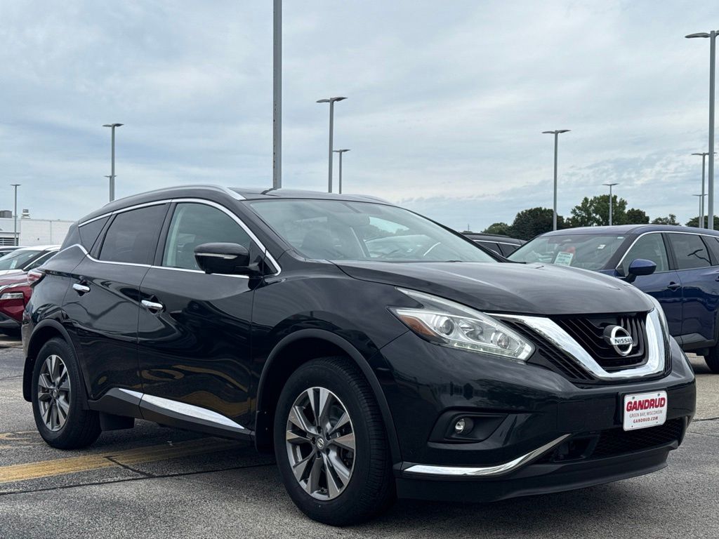 Gray (Magnetic Black Metallic) 2015 Nissan Murano SUV / Crossover All-Wheel Drive Continuously Variable Transmission