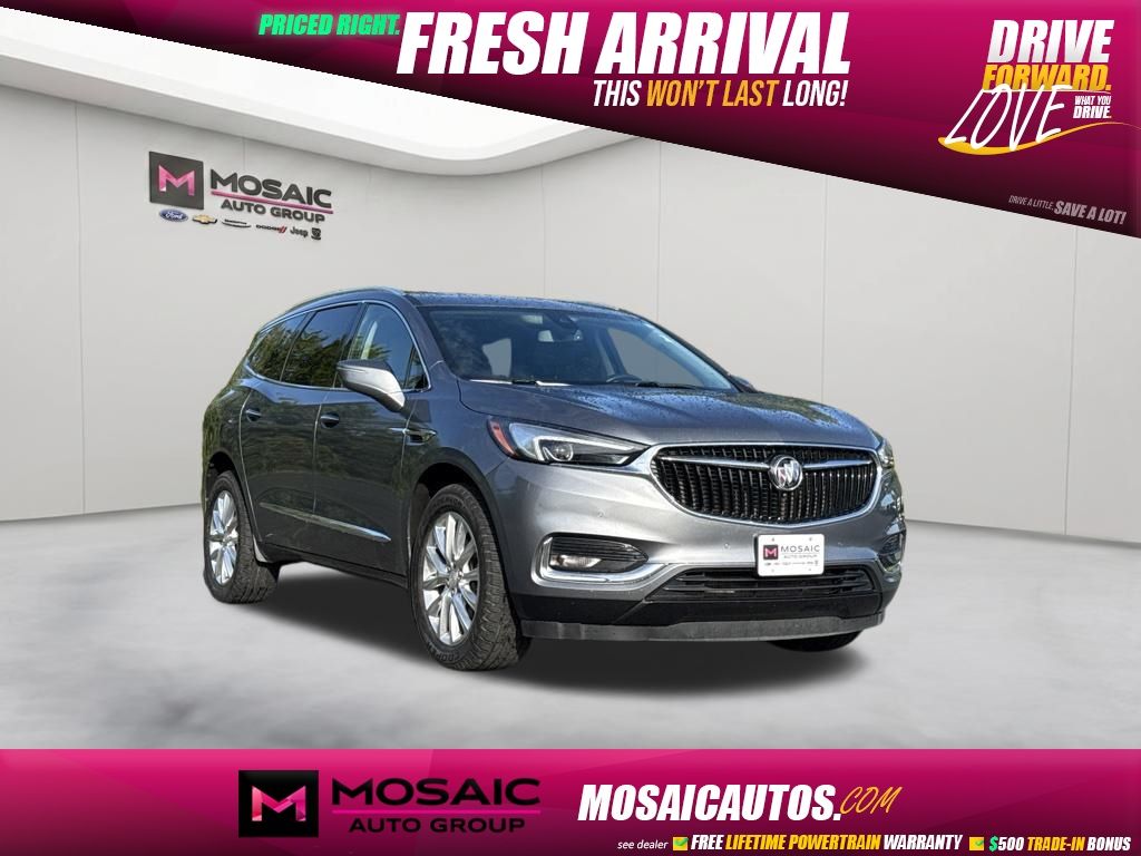 Satin Steel Gray Metallic 2021 Buick Enclave SUV / Crossover Four-Wheel Drive 9-Speed Automatic