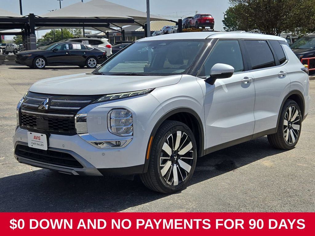 White 2025 Mitsubishi Outlander SUV / Crossover Front-Wheel Drive Continuously Variable Transmission