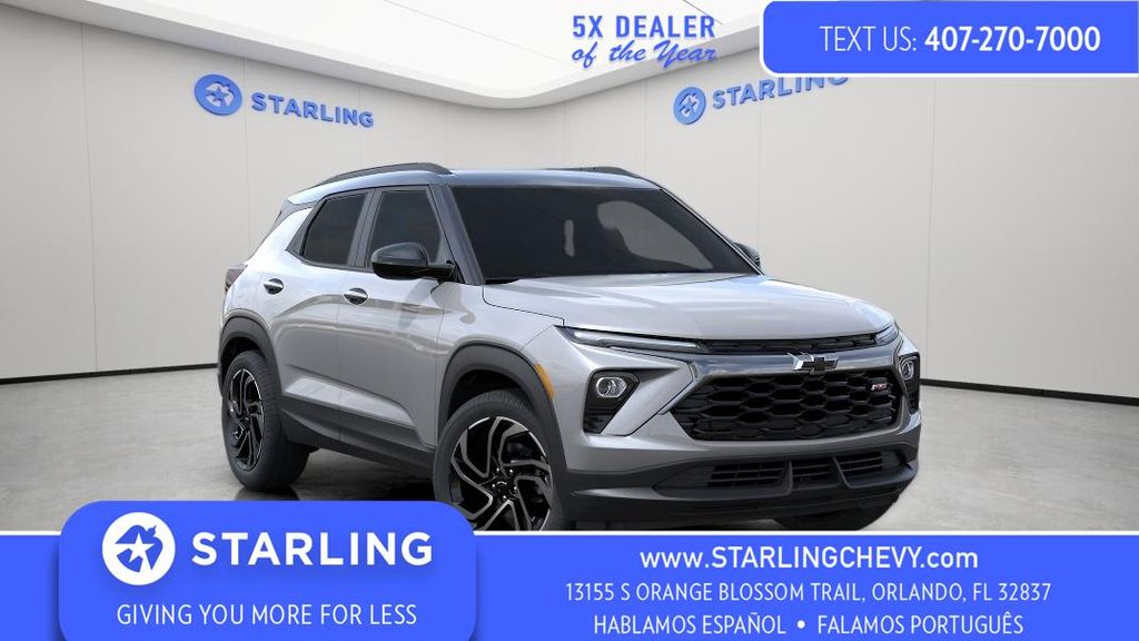 Sterling Gray Metallic 2026 Chevrolet Trailblazer RS AWD SUV / Crossover Four-Wheel Drive 9-Speed Automatic