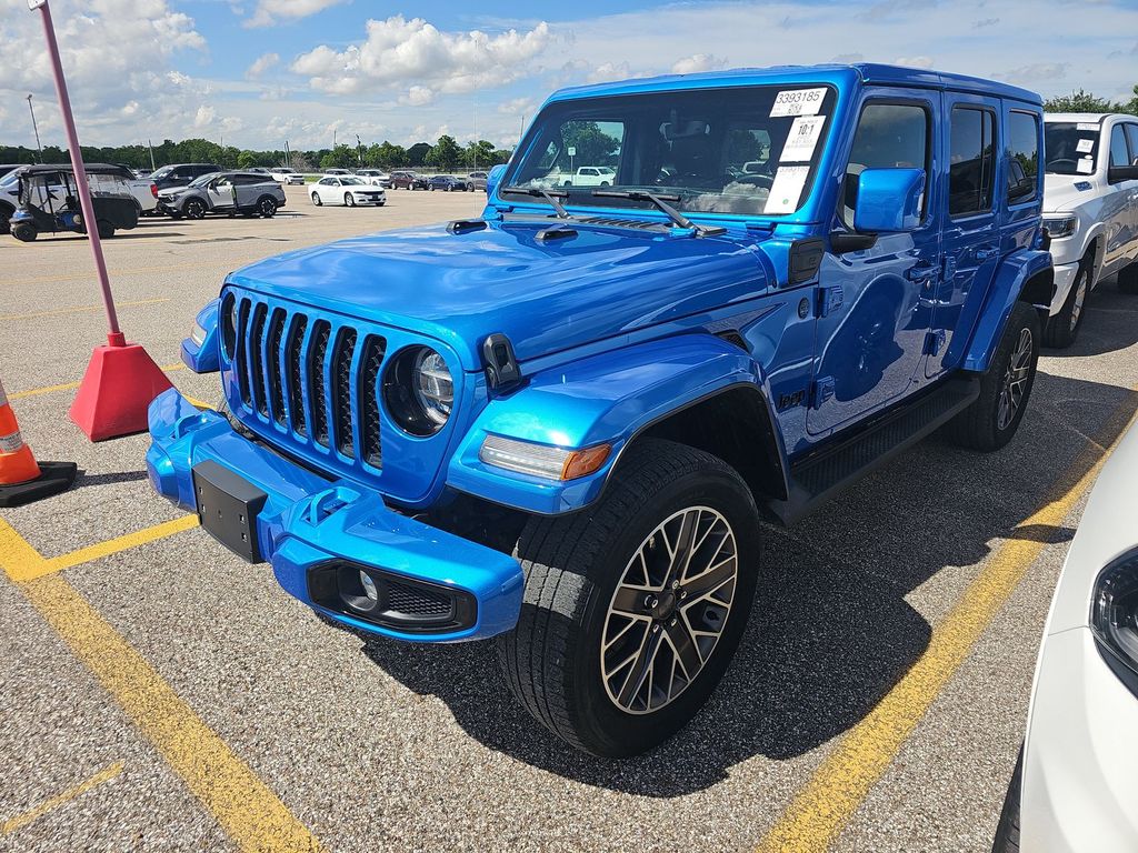 Hydro Blue Pearlcoat 2022 Jeep Wrangler 4xe High Altitude 4WD SUV / Crossover Four-Wheel Drive 8-Speed Automatic