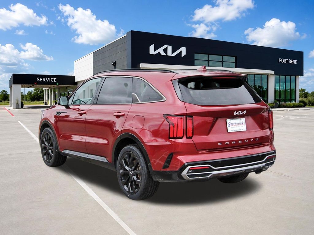2022 Kia Sorento SX Red at Martin Chrysler Dodge Jeep Ram