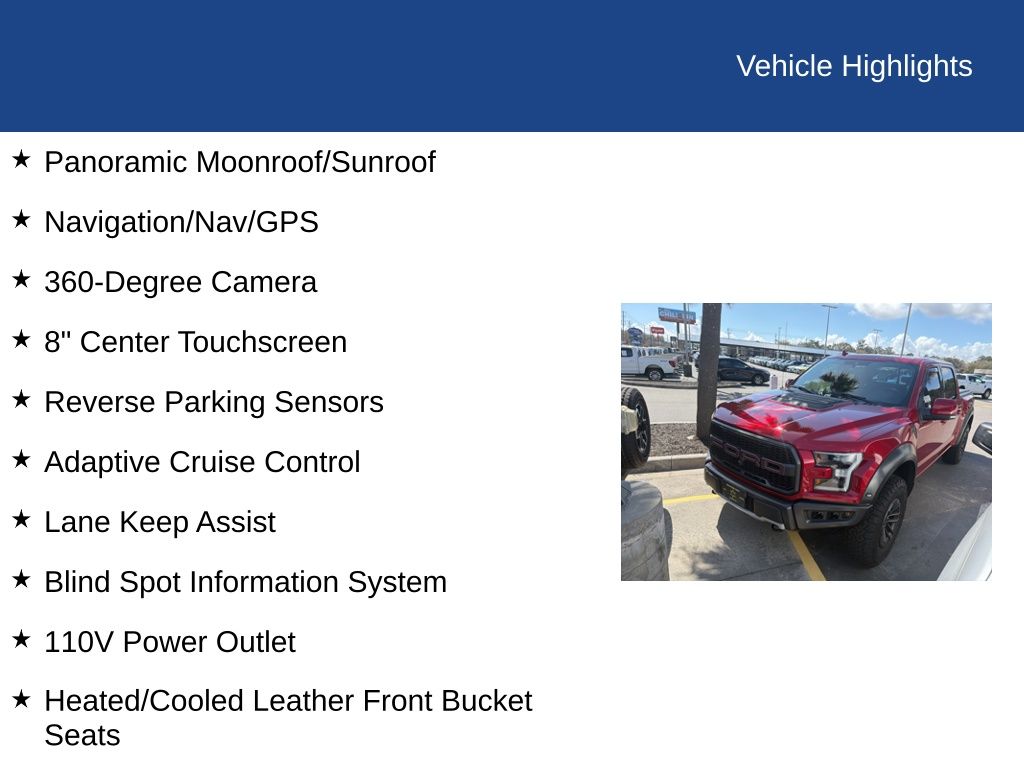 2020 Ford F-150 Raptor