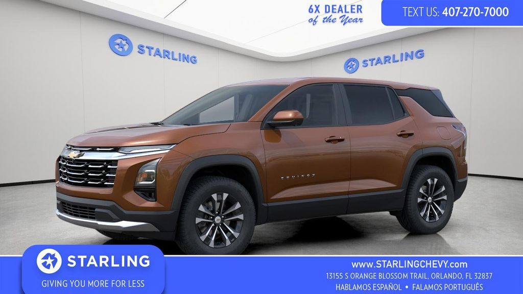 Autumn Harvest Metallic 2027 Chevrolet Equinox SUV / Crossover Front-Wheel Drive 8-Speed Automatic
