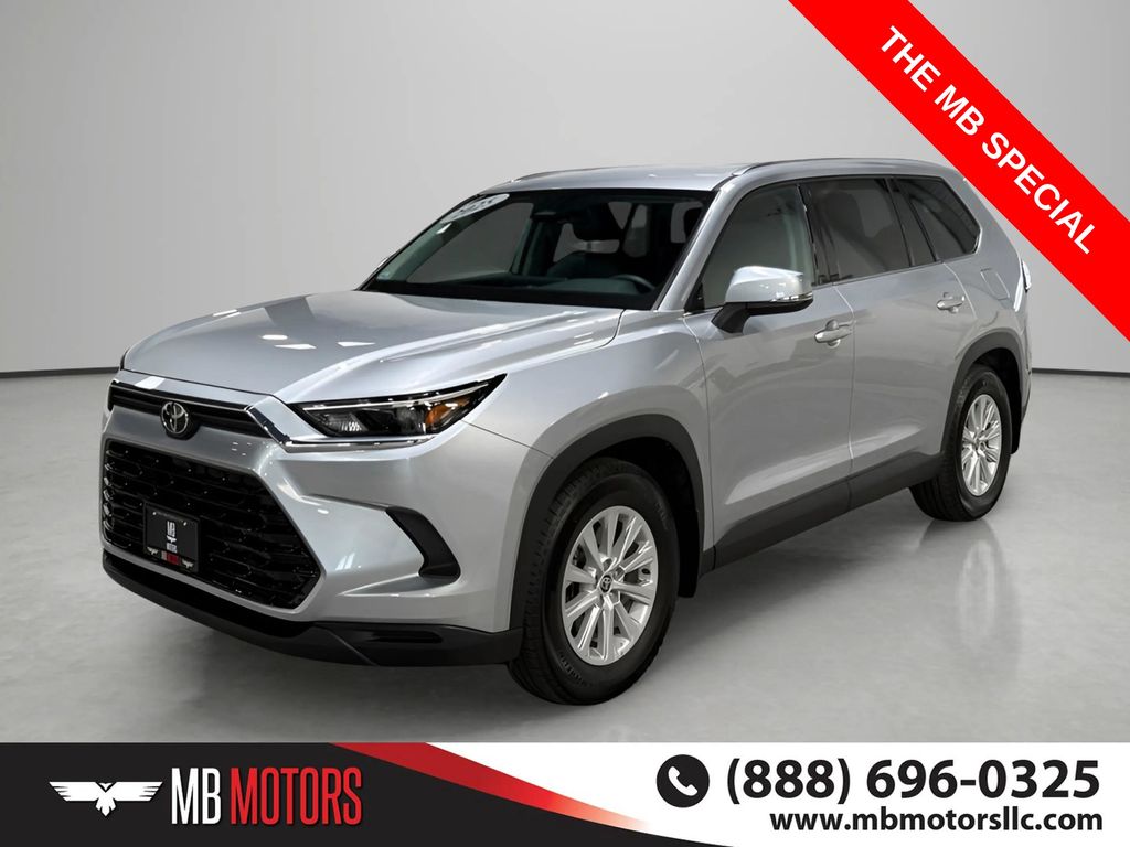 Silver 2025 Toyota Grand Highlander SUV / Crossover All-Wheel Drive 8-Speed Automatic