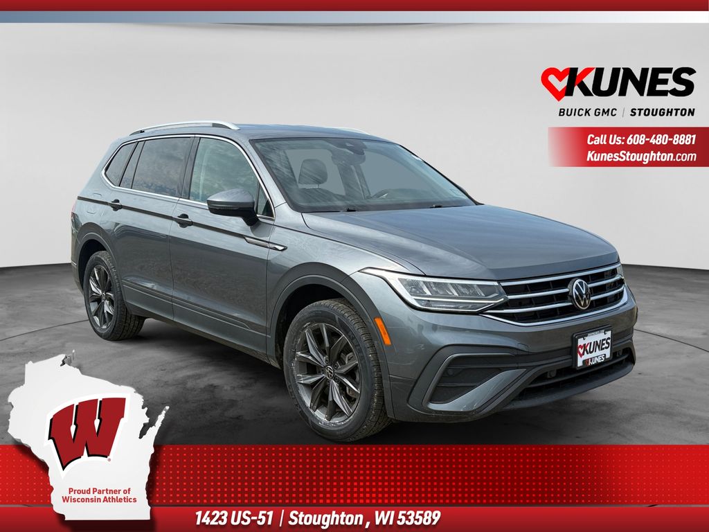 Platinum Gray Metallic 2023 Volkswagen Tiguan SUV / Crossover All-Wheel Drive 8-Speed Automatic