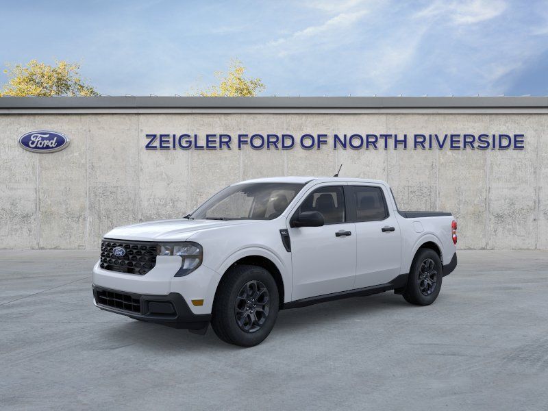 Oxford White 2026 Ford Maverick Pickup Truck All-Wheel Drive Continuously Variable Transmission