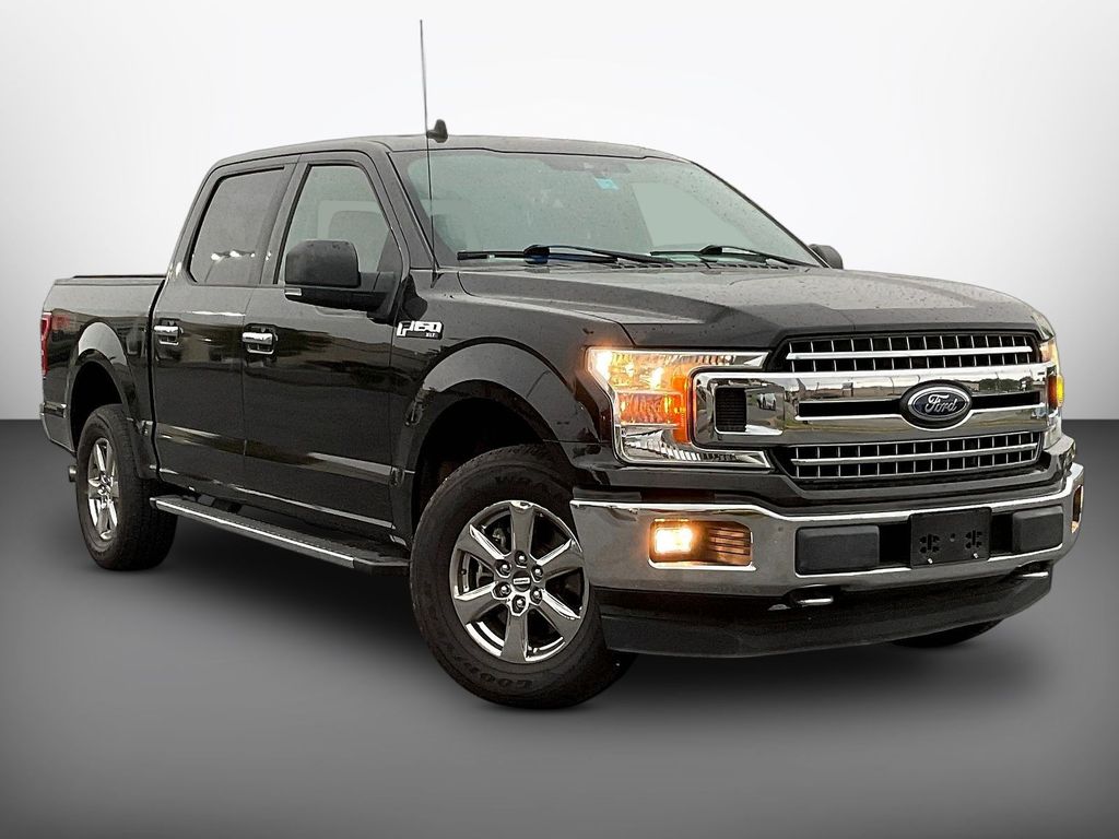 Agate Black Metallic 2020 Ford F-150 Pickup Truck Four-Wheel Drive Automatic