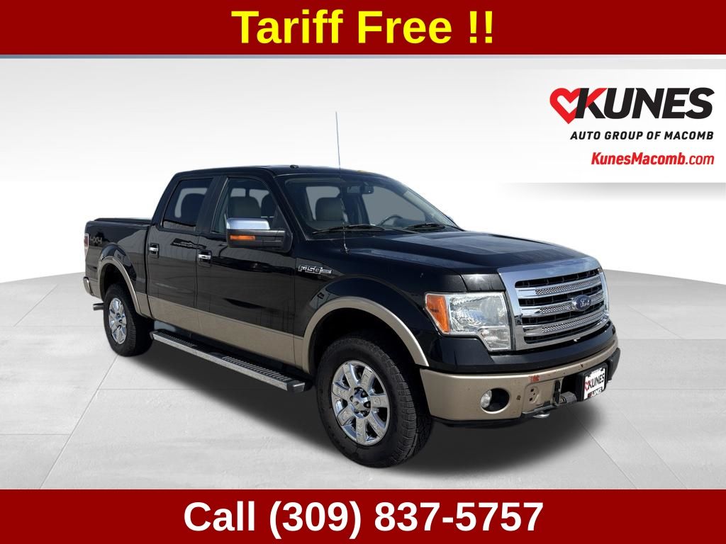Black 2013 Ford F-150 Pickup Truck Four-Wheel Drive 6-Speed Automatic