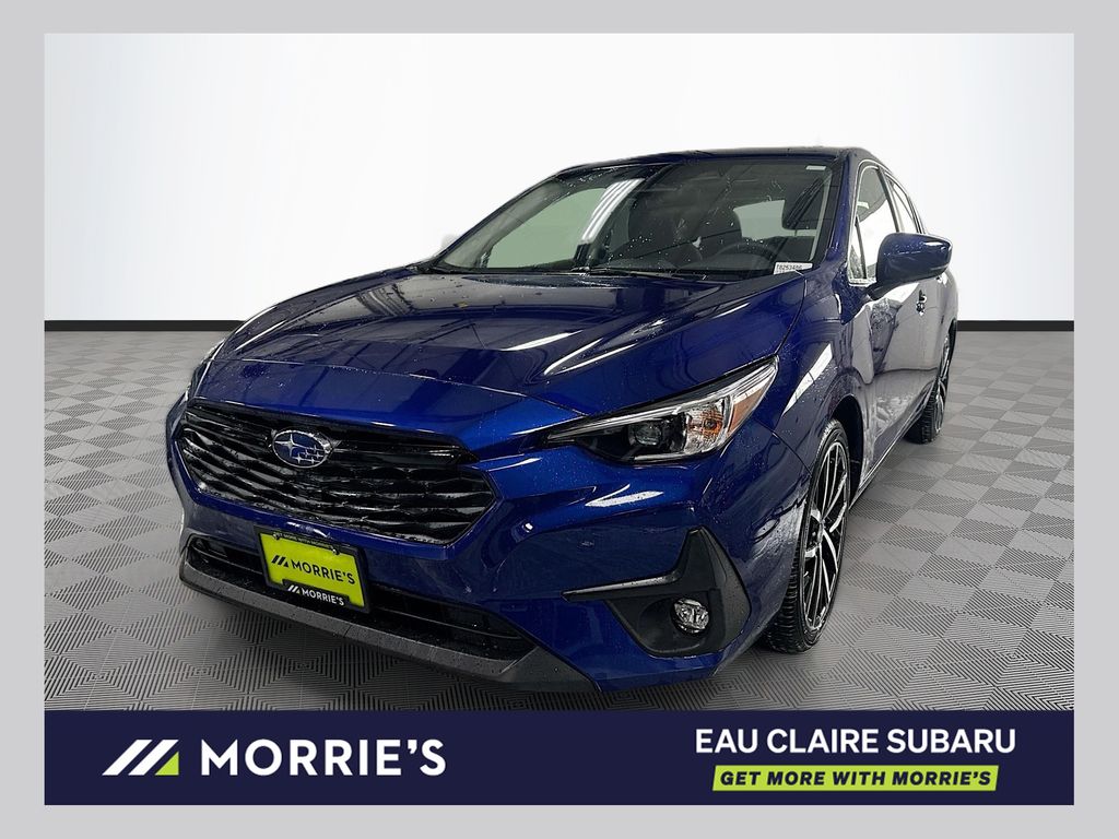 Sapphire Blue Pearl 2026 Subaru Impreza Wagon All-Wheel Drive Continuously Variable Transmission